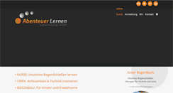 Desktop Screenshot of bogenschiessen-koeln.com
